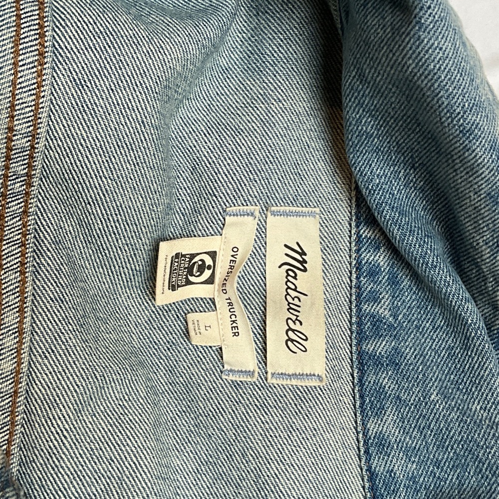 Madewell Light blue women’s jeans jacket